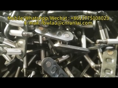 Pièces détachées de stenters en acier Monforts Clips de stenters pour stenter machine pièces détachées